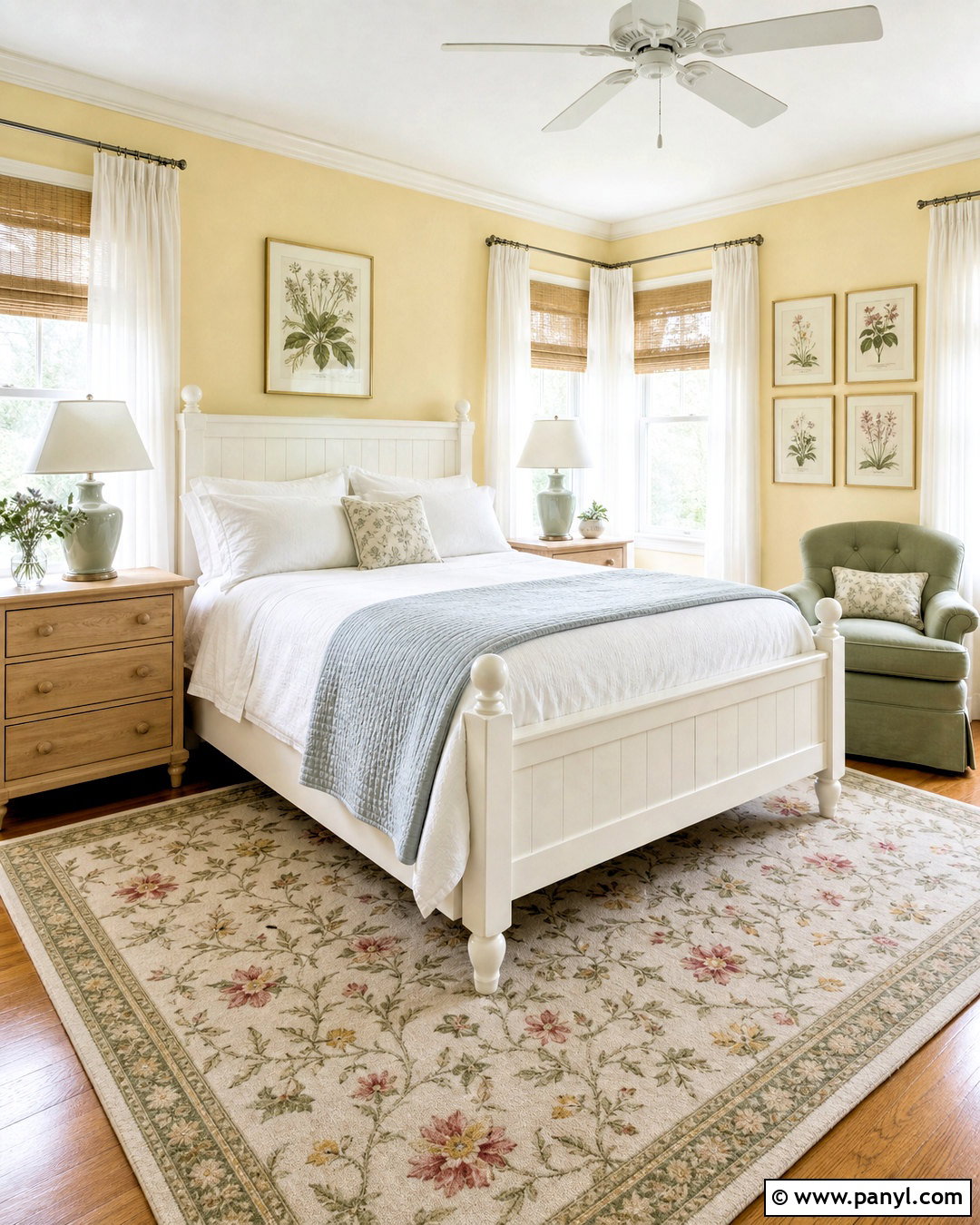 Pale Yellow Bedroom - 20 yellow room inspo ideas