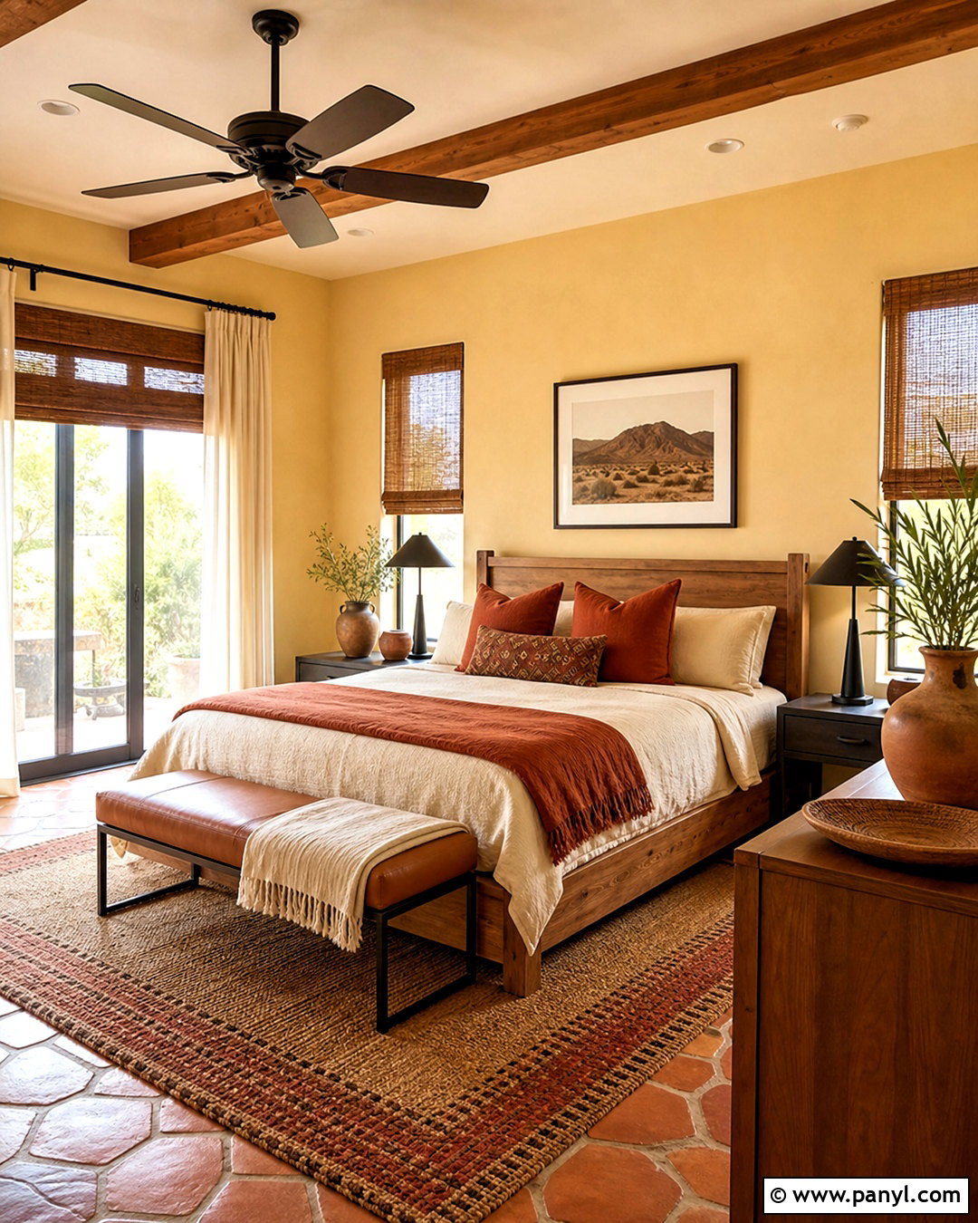 Pale Yellow Bedroom Walls With Terracotta - 20 pale yellow bedroom walls
