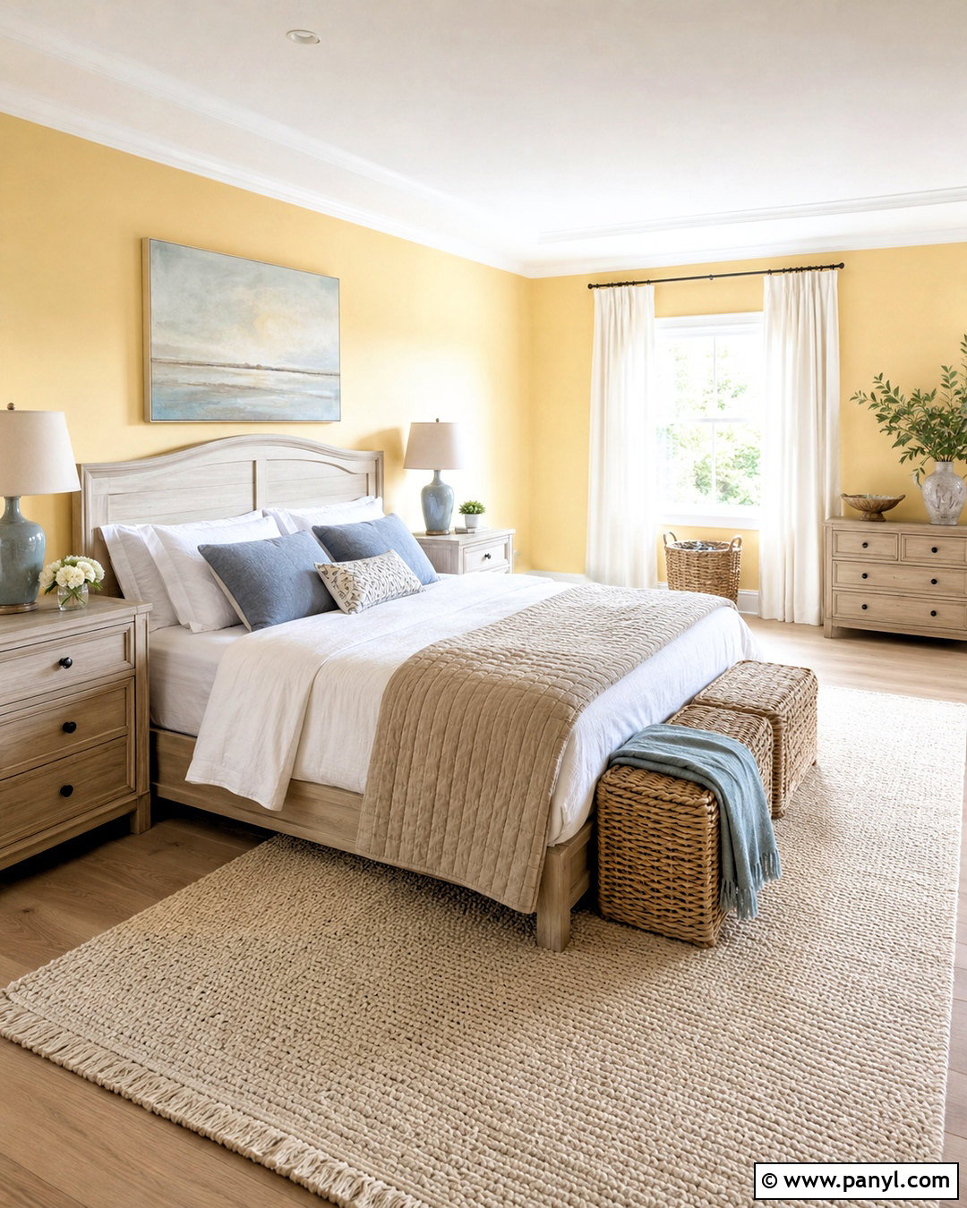 Pale Yellow Bedroom Walls - 35 yellow painted walls