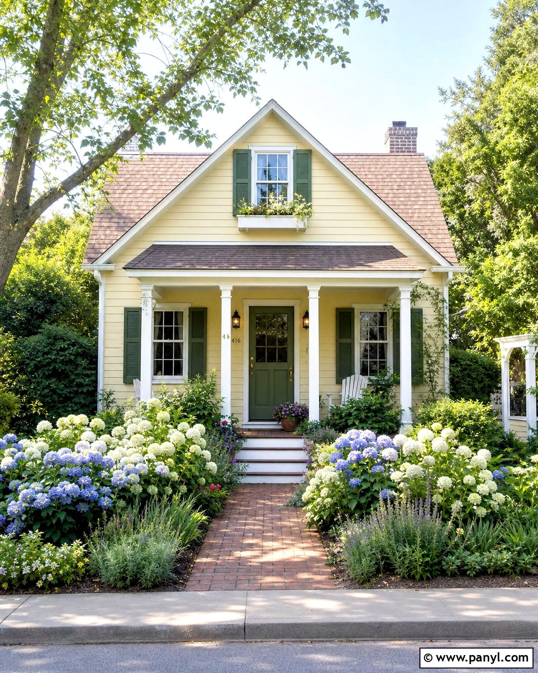 Pale Yellow Exterior With White Trim - 20 home painting ideas exterior ideas
