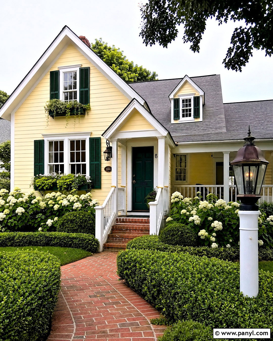 Pale Yellow House Exterior - 20 house outdoor paint colors