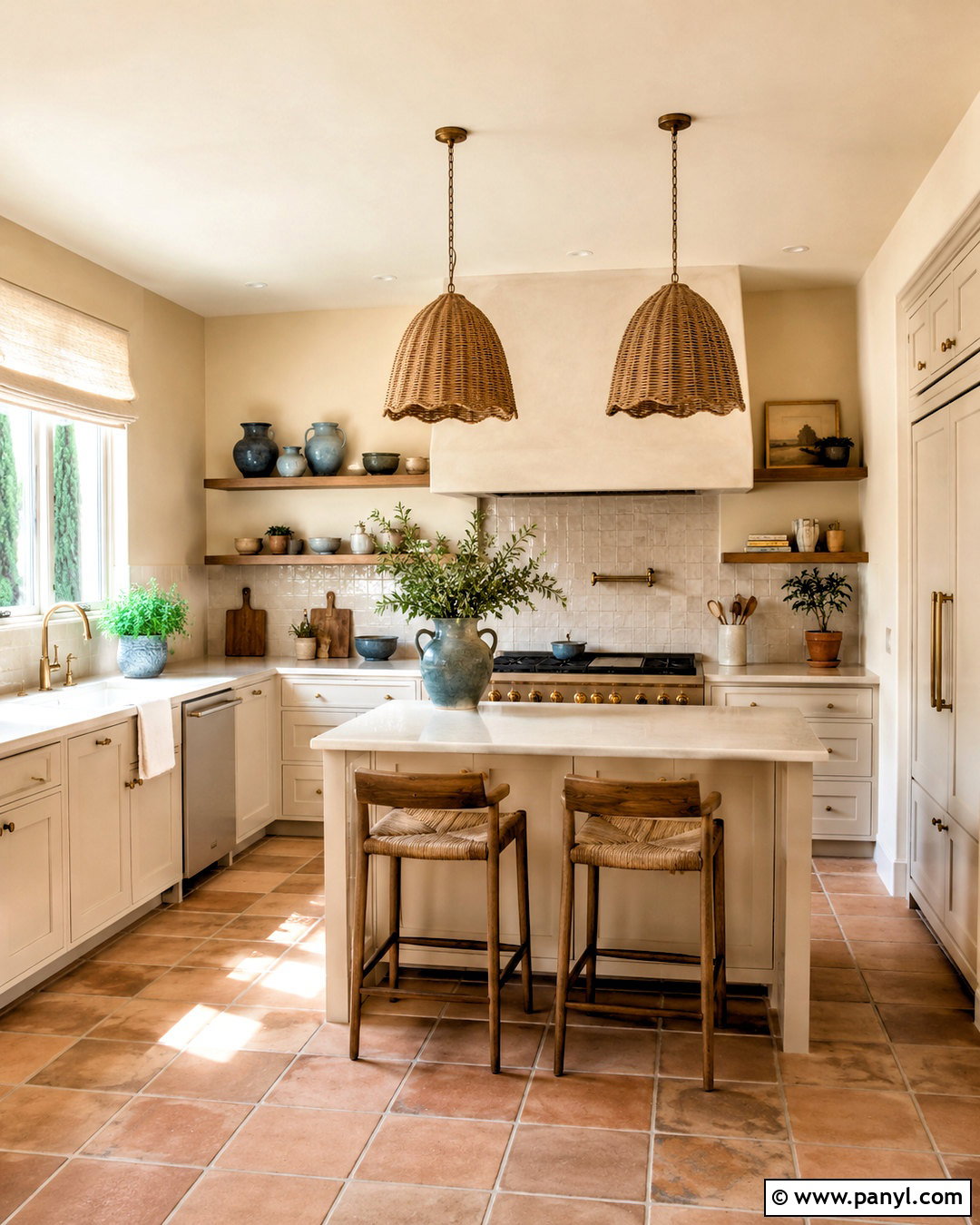 Pale Yellow Kitchen Walls With Terracotta Floors - 20 pale yellow kitchen walls