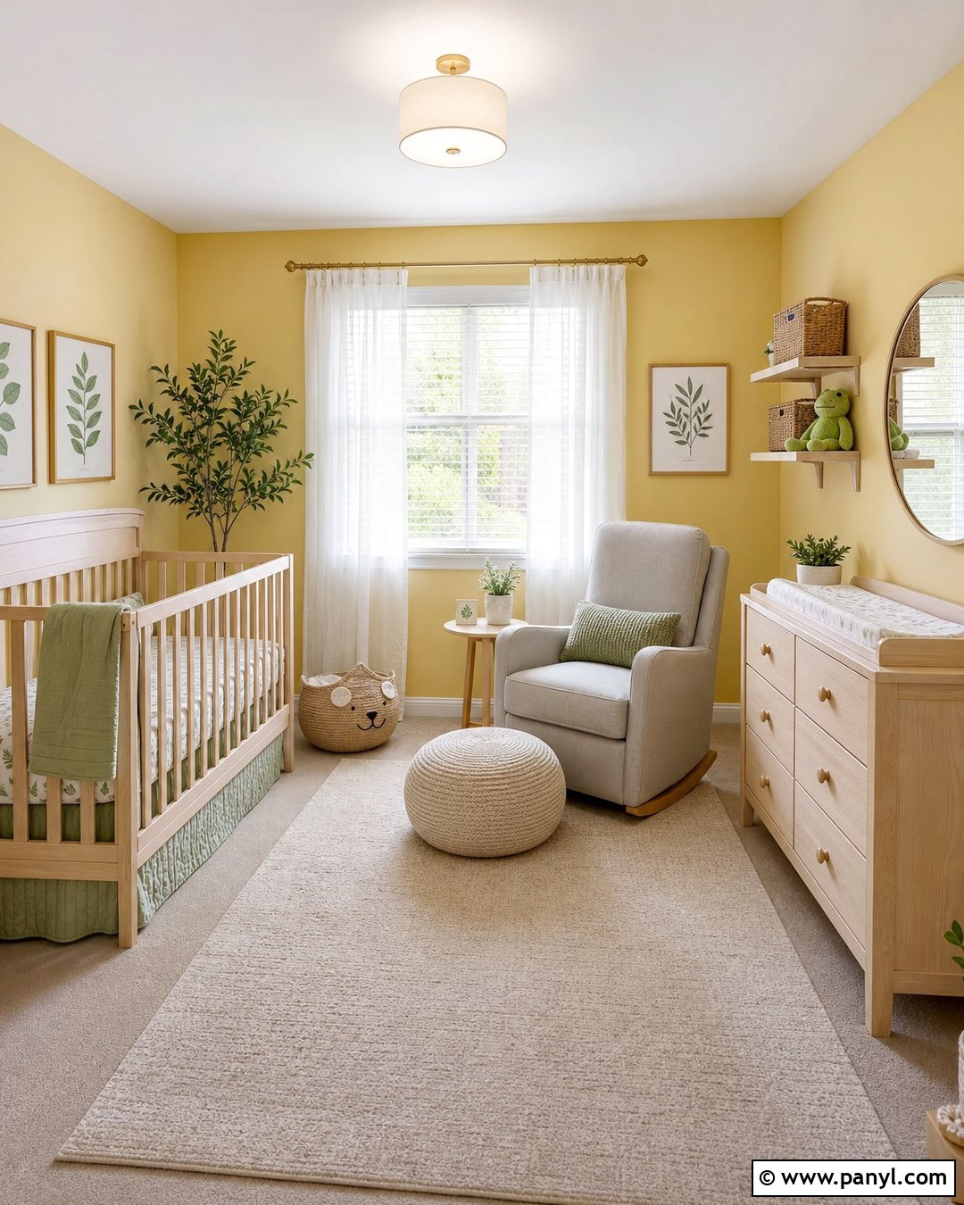 Pale Yellow Nursery Walls - 30 Yellow Nursery Walls