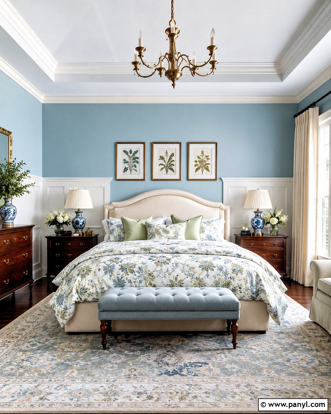 Palladian Blue Bedroom - 20 light blue paint colors for bedroom ideas