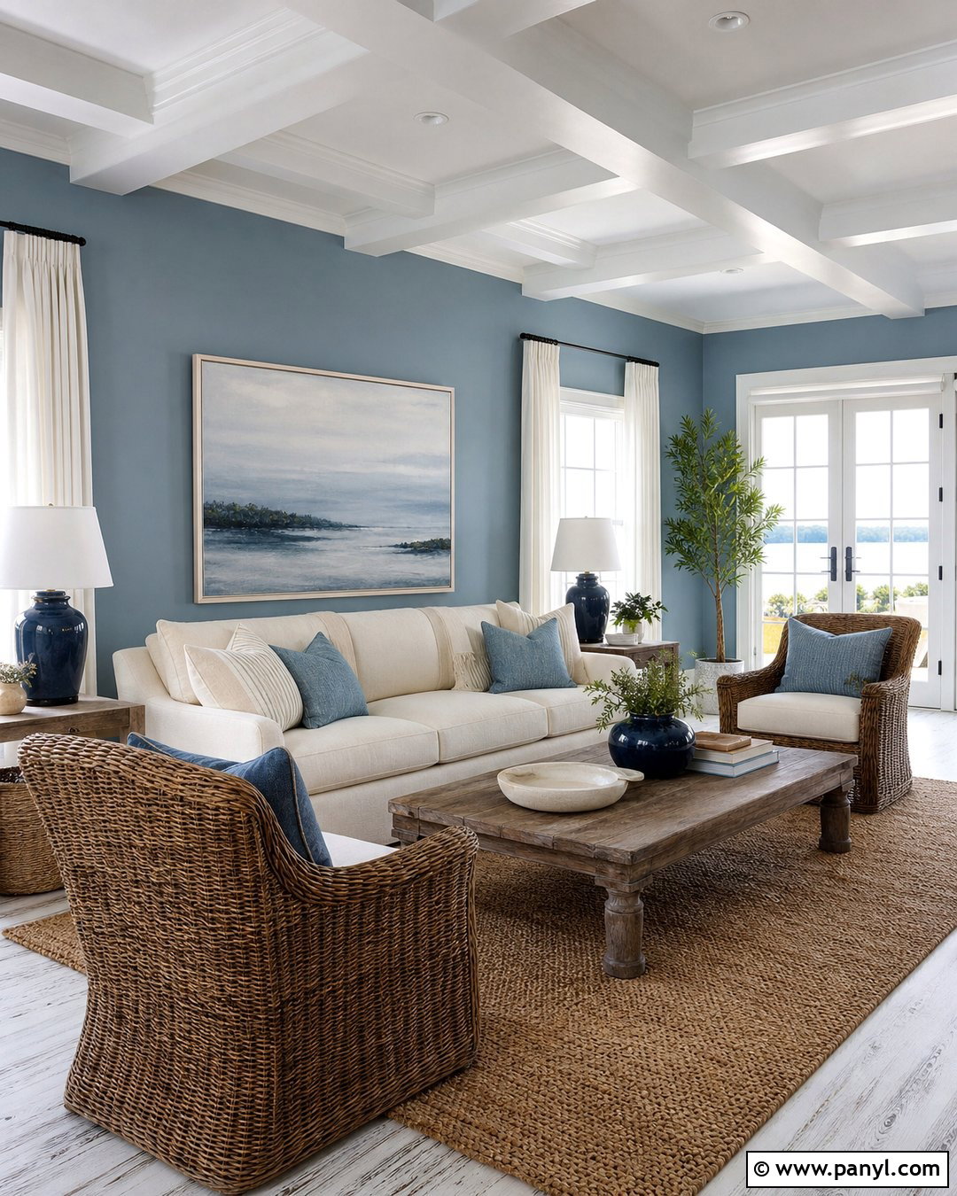 20 Palladian Blue Walls: Timeless Color Ideas for Serene Rooms