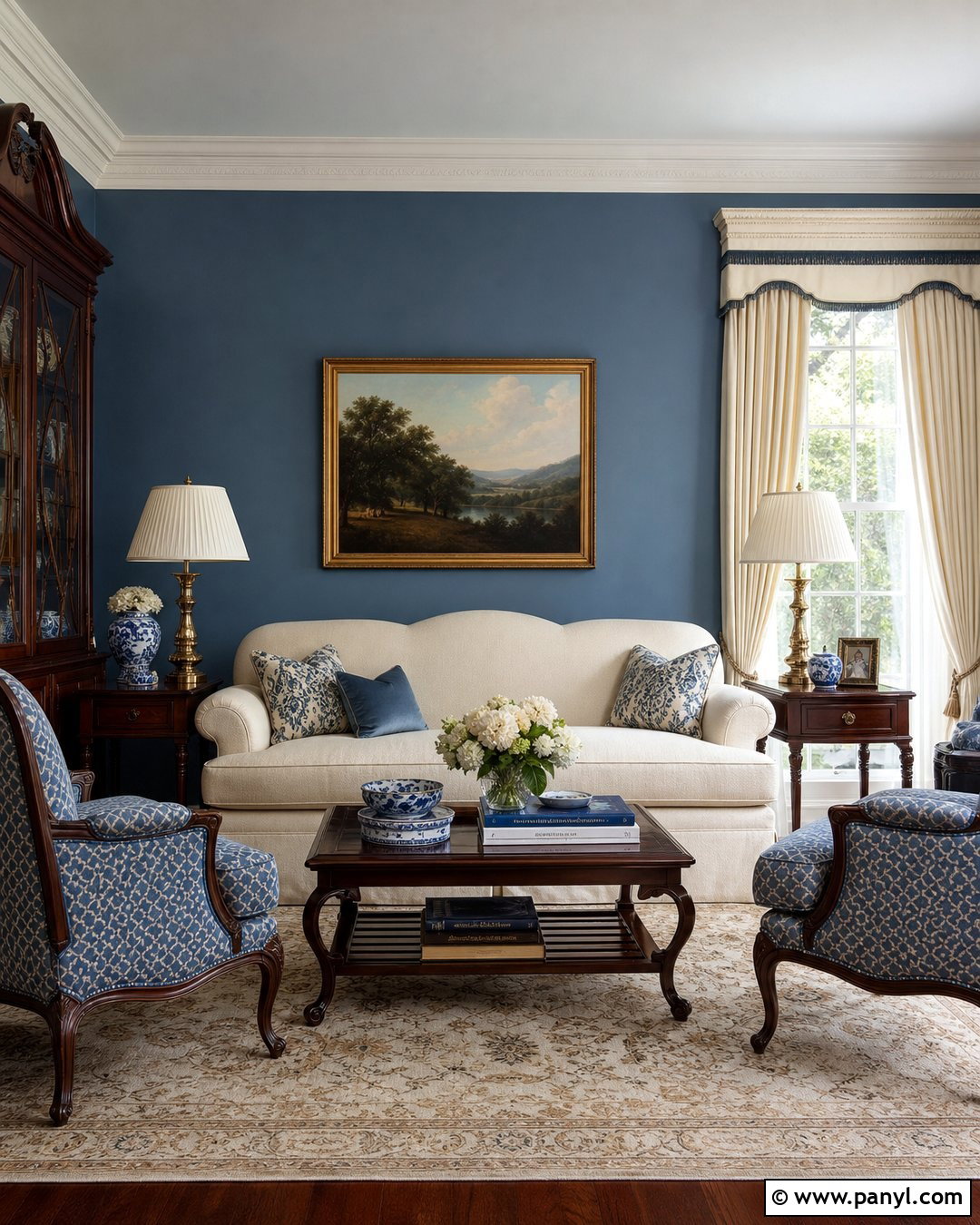 Palladian Blue Traditional Walls - 20 Palladian Blue Walls