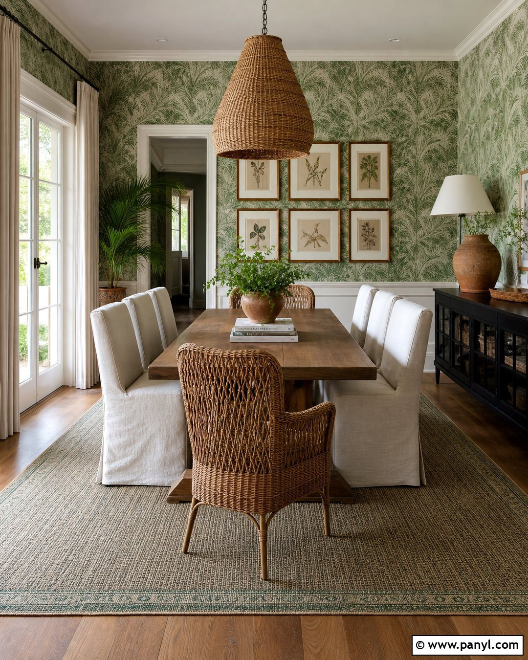 Palms Cumberland Green Wallpaper - 20 Sister Parish Wallpaper Colors