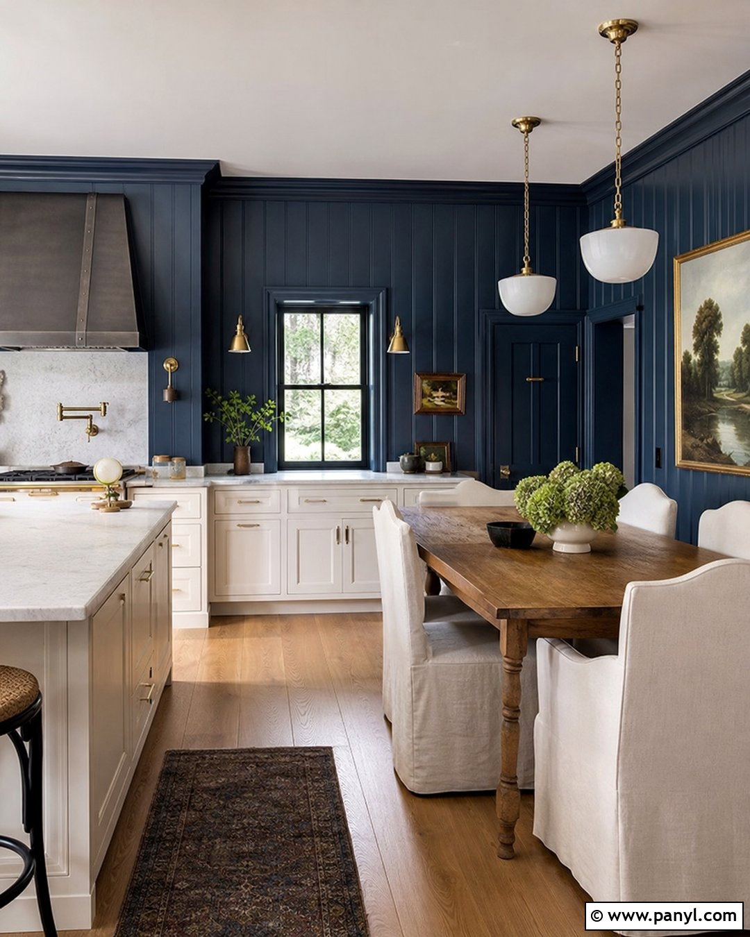 35 Dark Blue Kitchen Walls for a Bold, Timeless Makeover