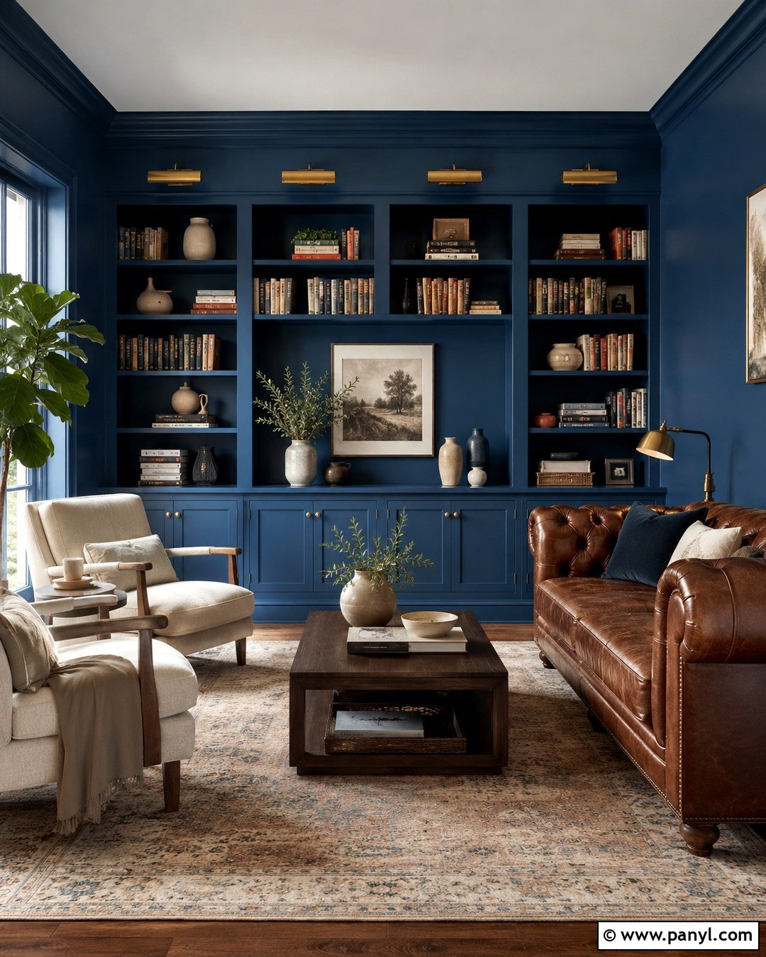 Pantone Classic Blue Library - 20 Pantone Wall Colors