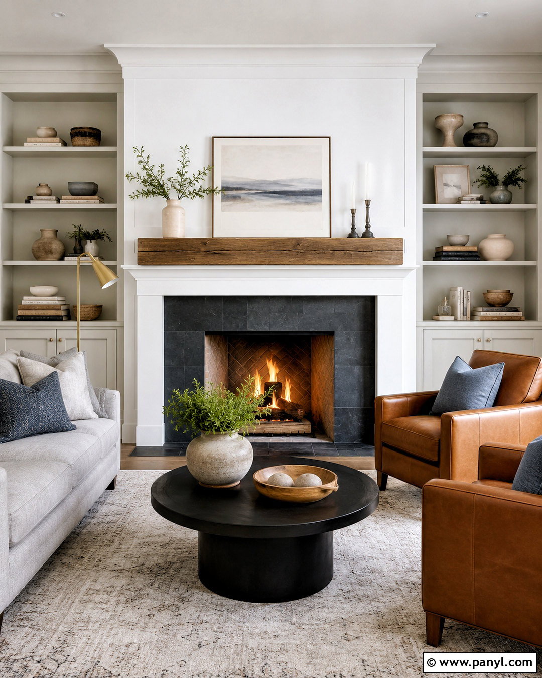 Paper White Fireplace Room - 20 paper white benjamin moore ideas