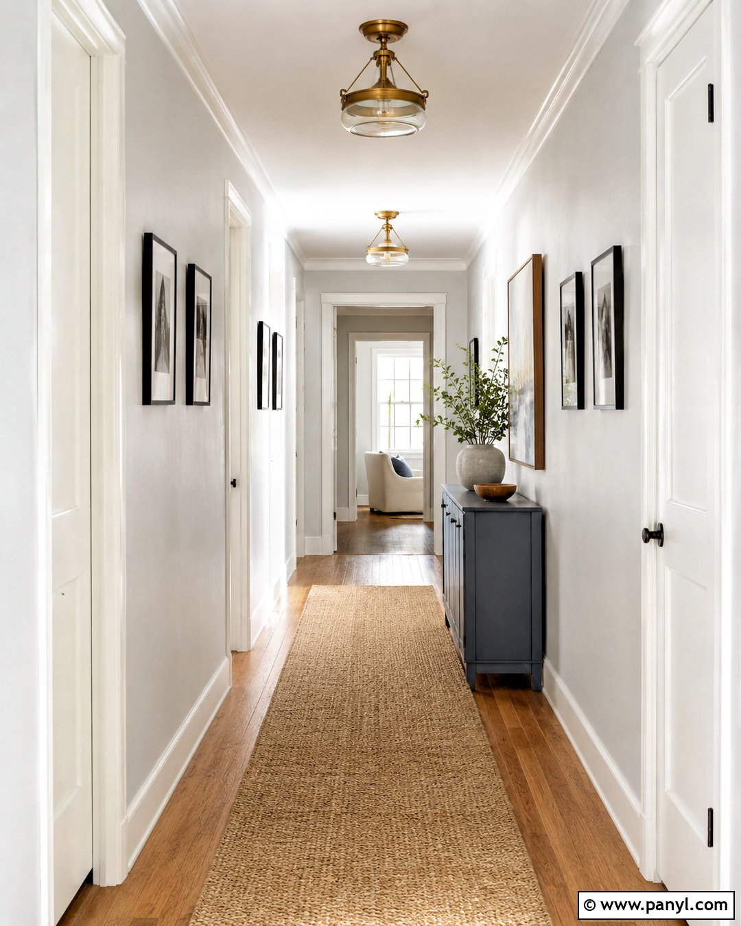 Paper White Hallway - 20 paper white benjamin moore ideas