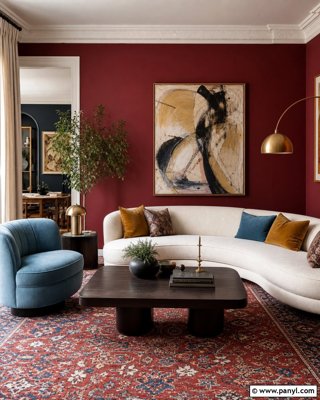 Parisian Red Burgundy Accent Wall - 20 Burgundy Paint Colors Accent Walls