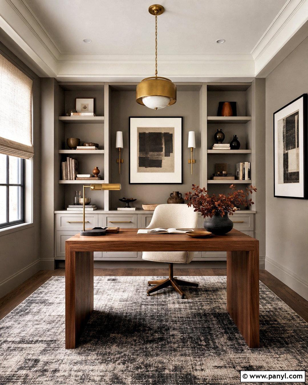 Pashmina Home Office - 20 benjamin moore paint colors