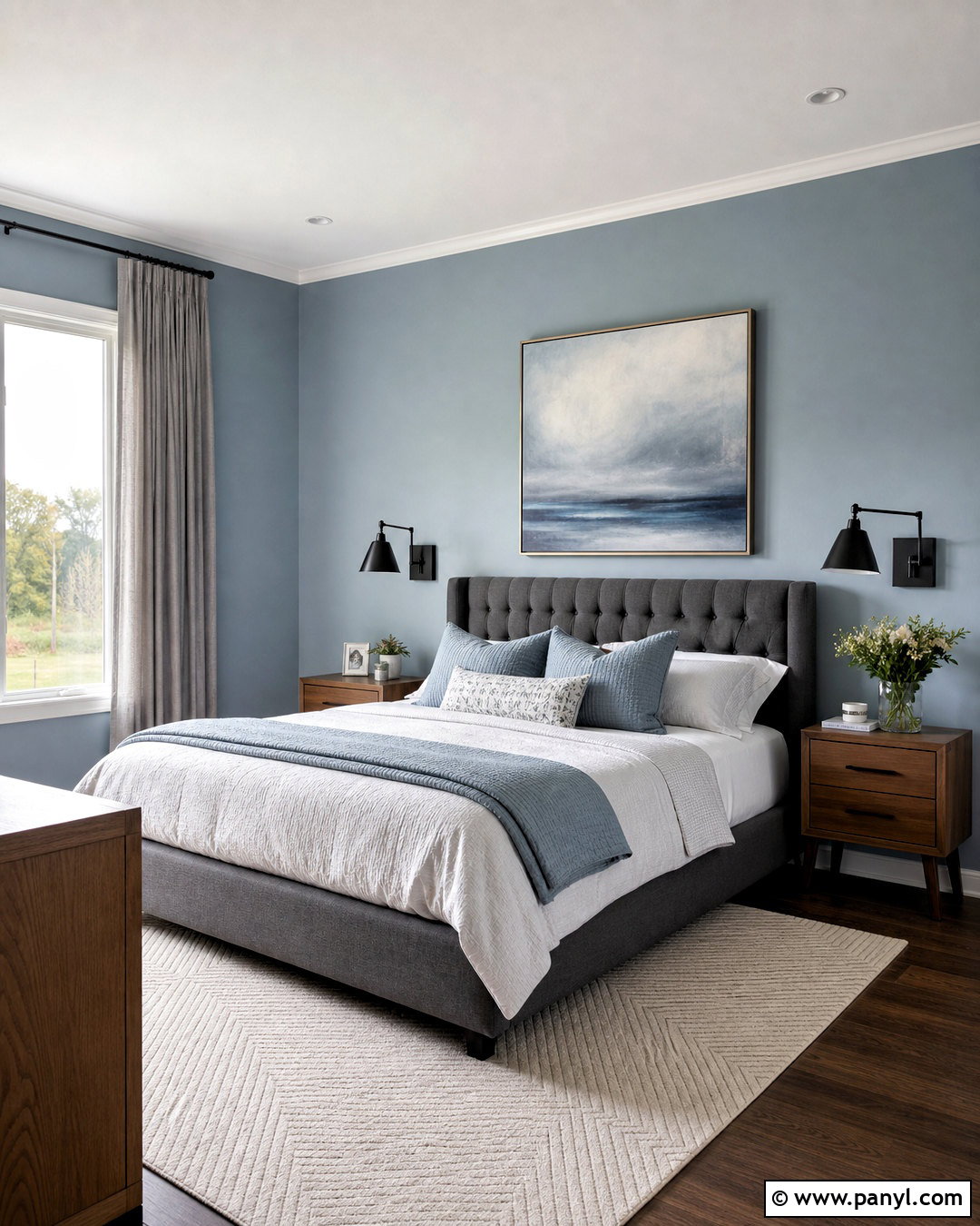 Pastel Blue And Gray Bedroom - 20 bedroom pastel colors room ideas