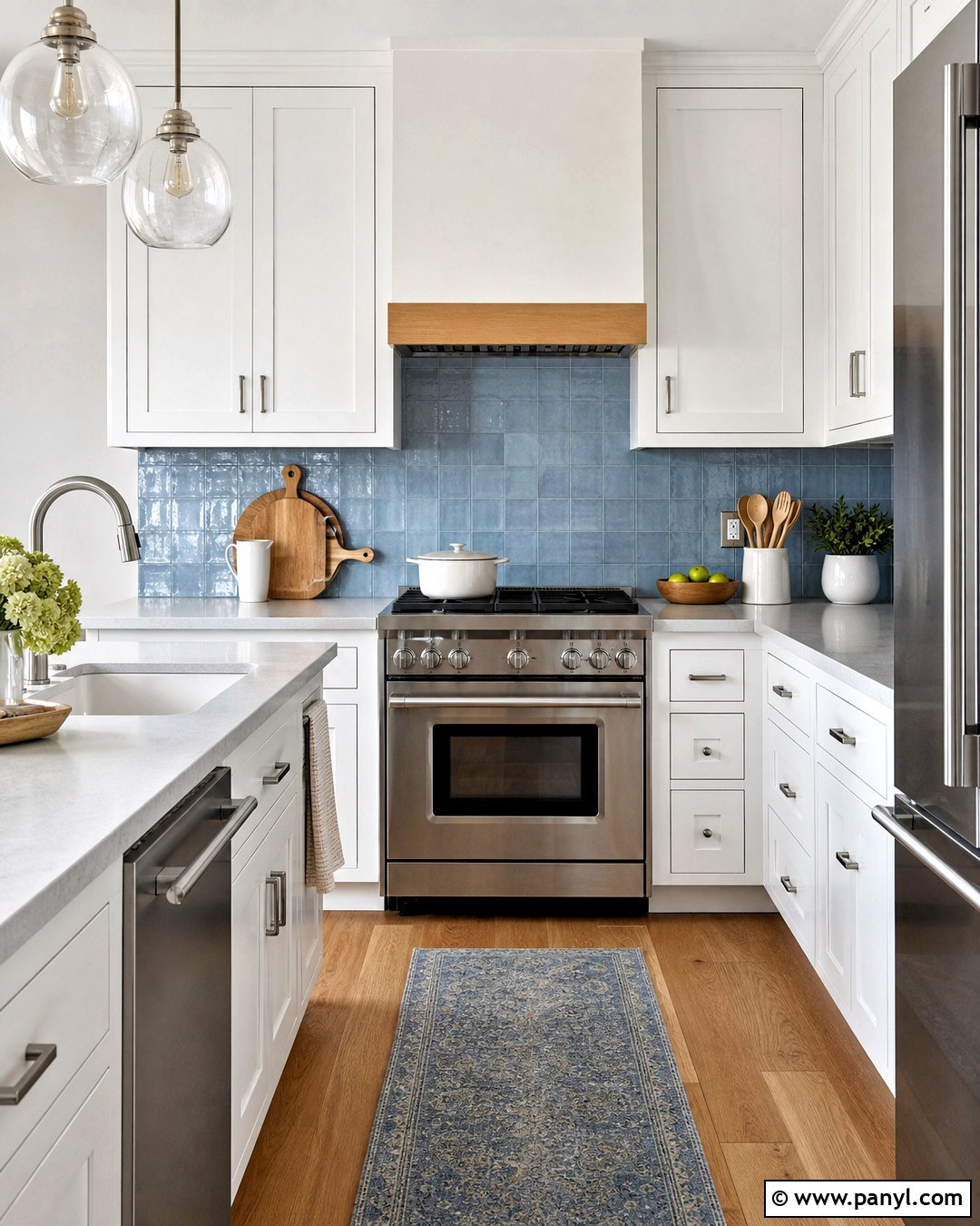 Pastel Blue Backsplash Kitchen - 20 pastel blue kitchen ideas