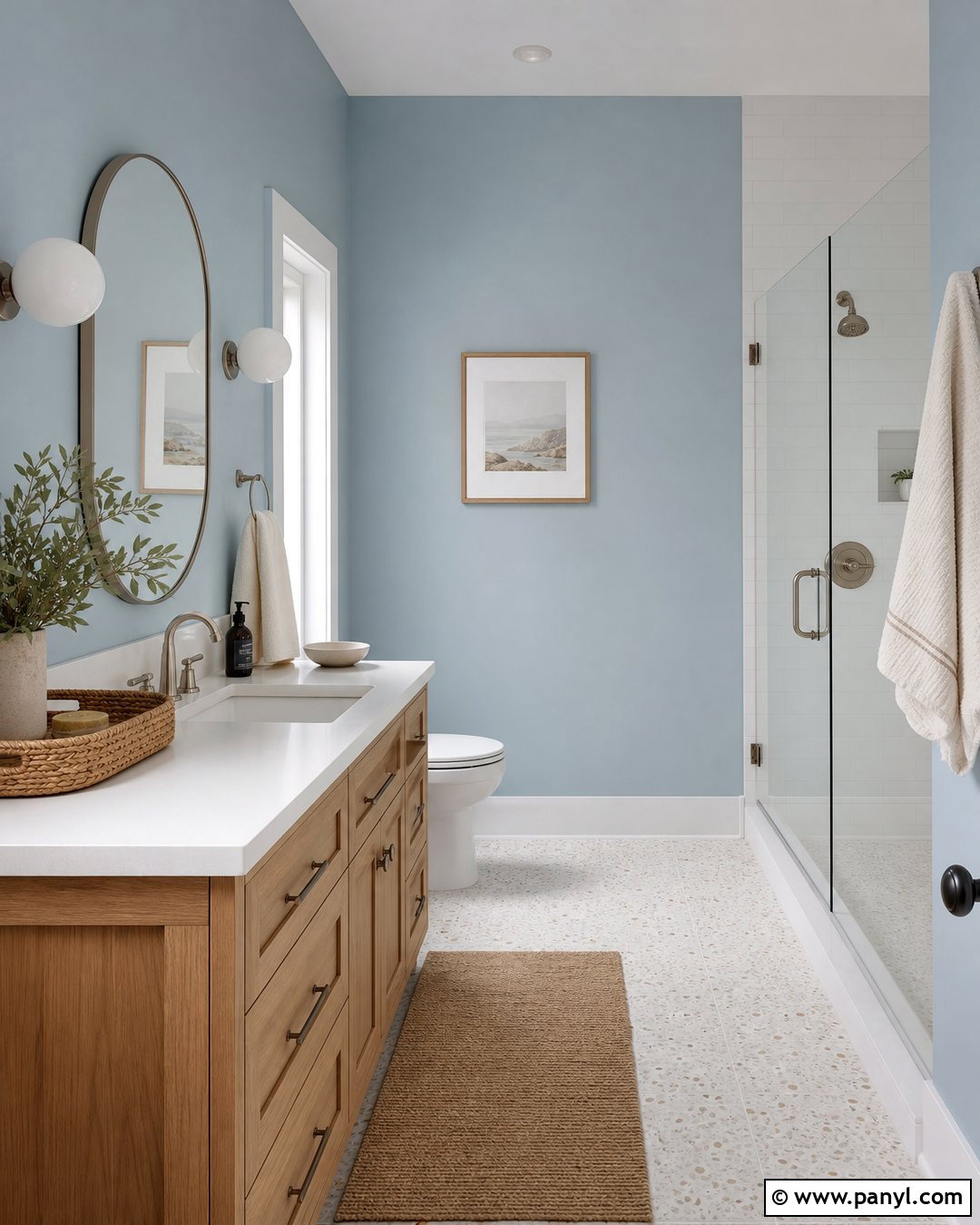 Pastel Blue Bathroom Walls - 35 Blue Bathroom Walls