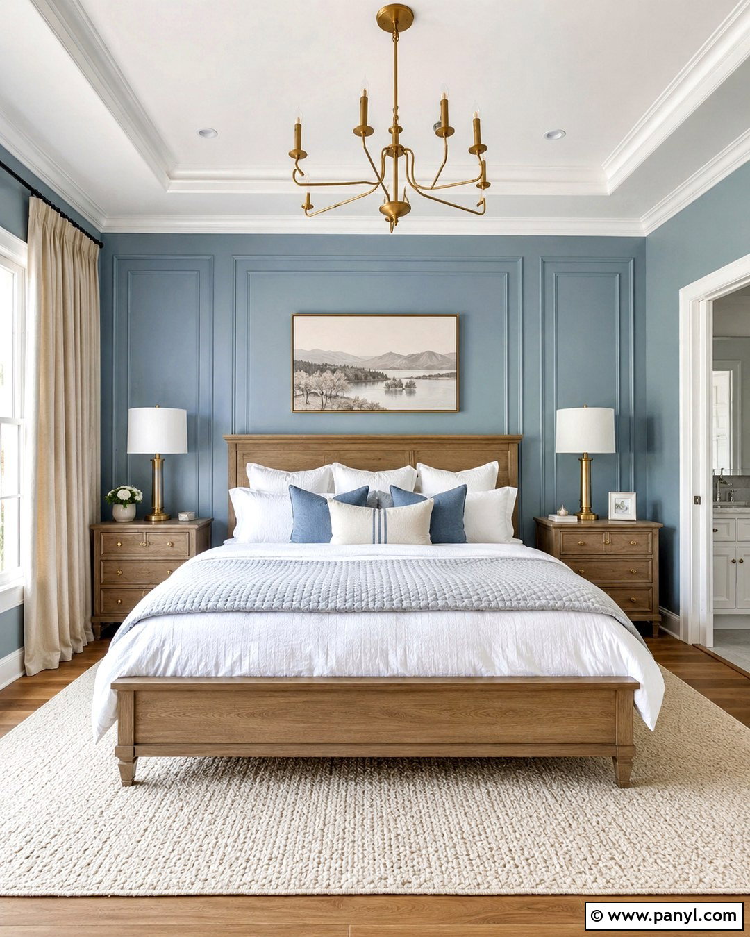 Pastel Blue Bedroom Accent Wall - 20 Pastel Blue Accent Wall Ideas