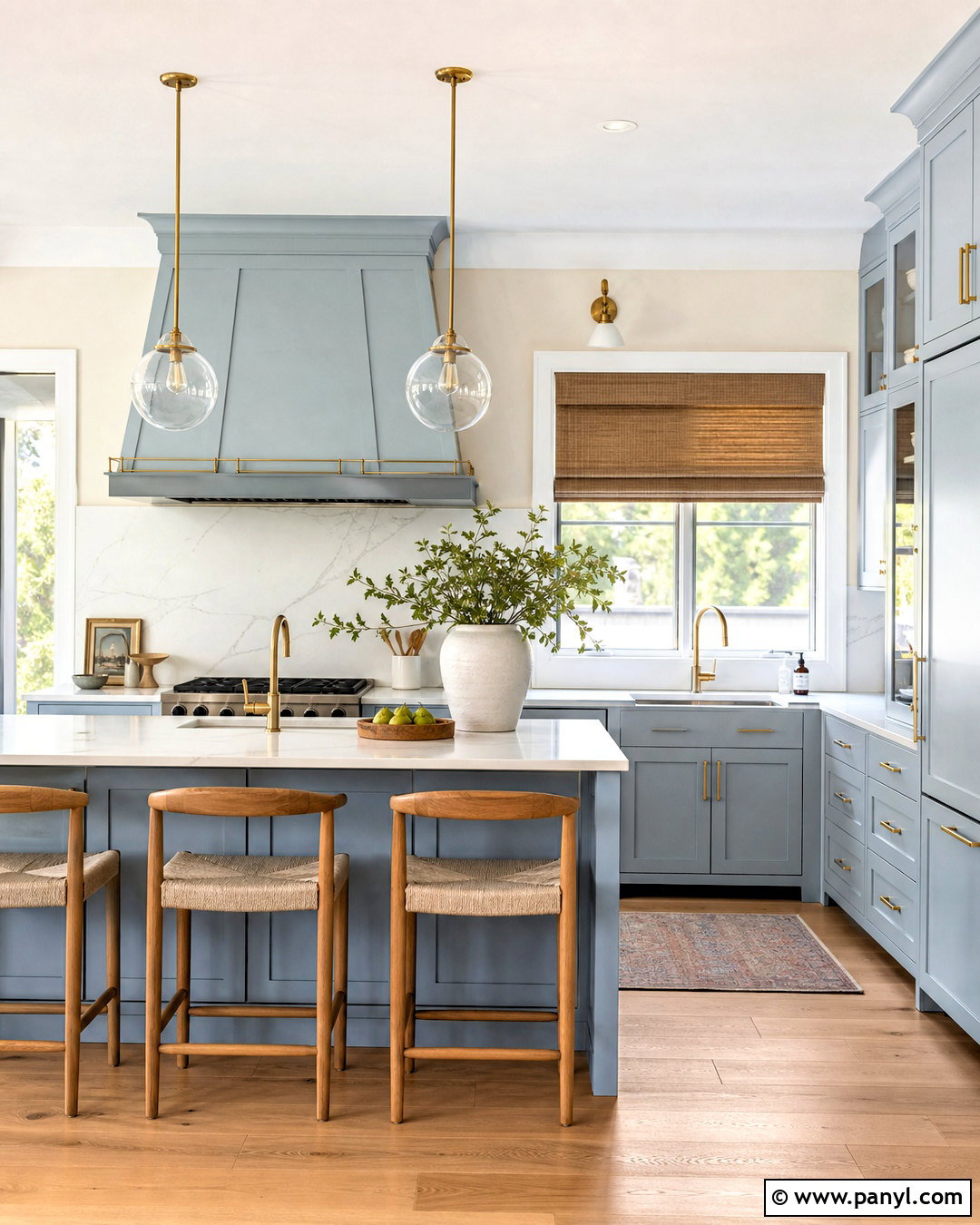 Pastel Blue Shaker Kitchen - 20 pastel blue kitchen ideas