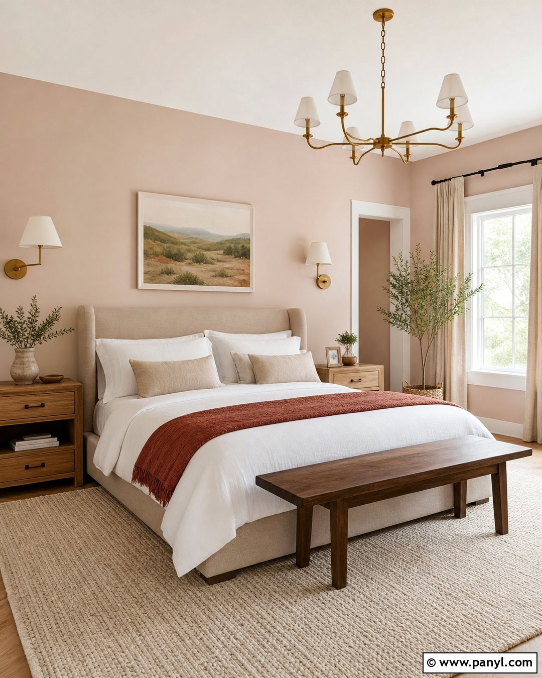 Pastel Blush Pink Bedroom - 35 Pastel Wall Color Ideas