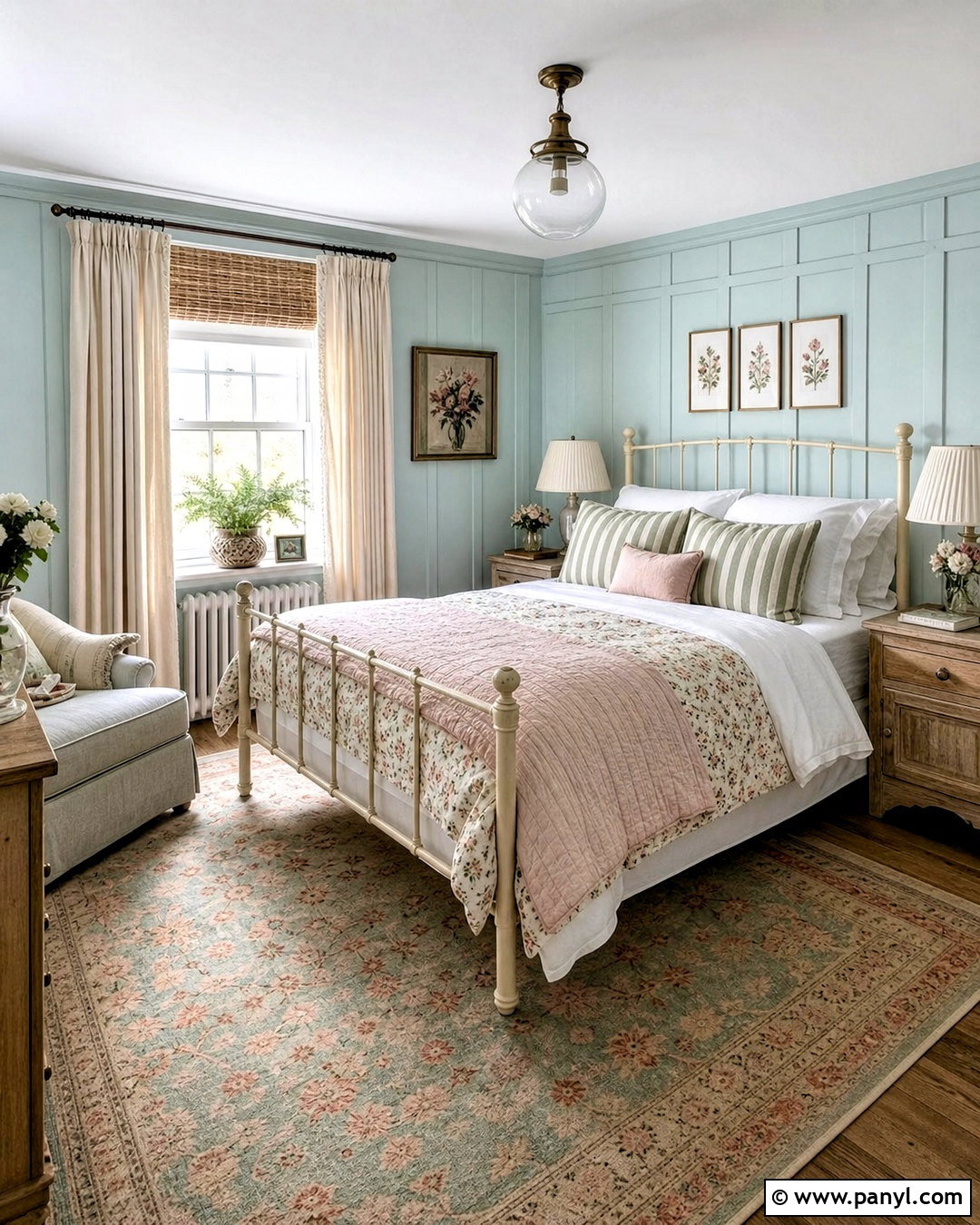 Pastel Cottage Bedroom - 20 pastel colour bedroom ideas