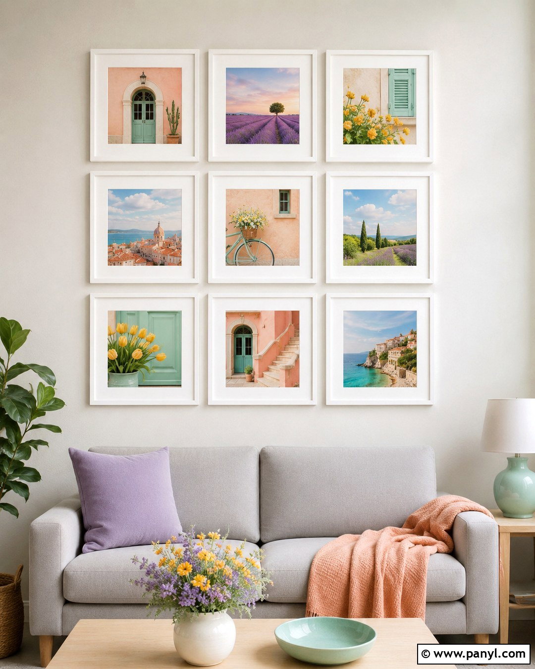 20 Gallery Wall Color Photos: Stylish Inspiration for Any Room
