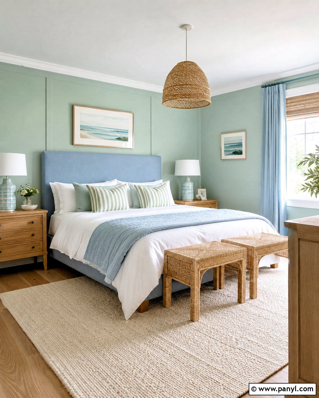 Pastel Green And Light Blue Bedroom - 20 pastel green bedroom ideas