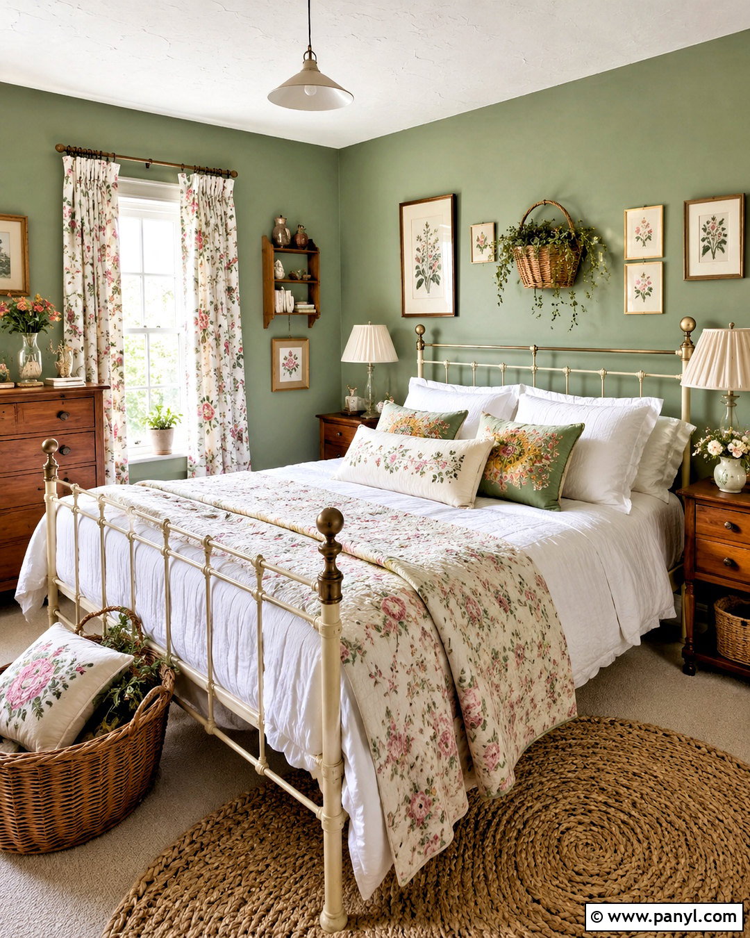 Pastel Green Cottagecore Bedroom - 20 pastel green room aesthetic ideas