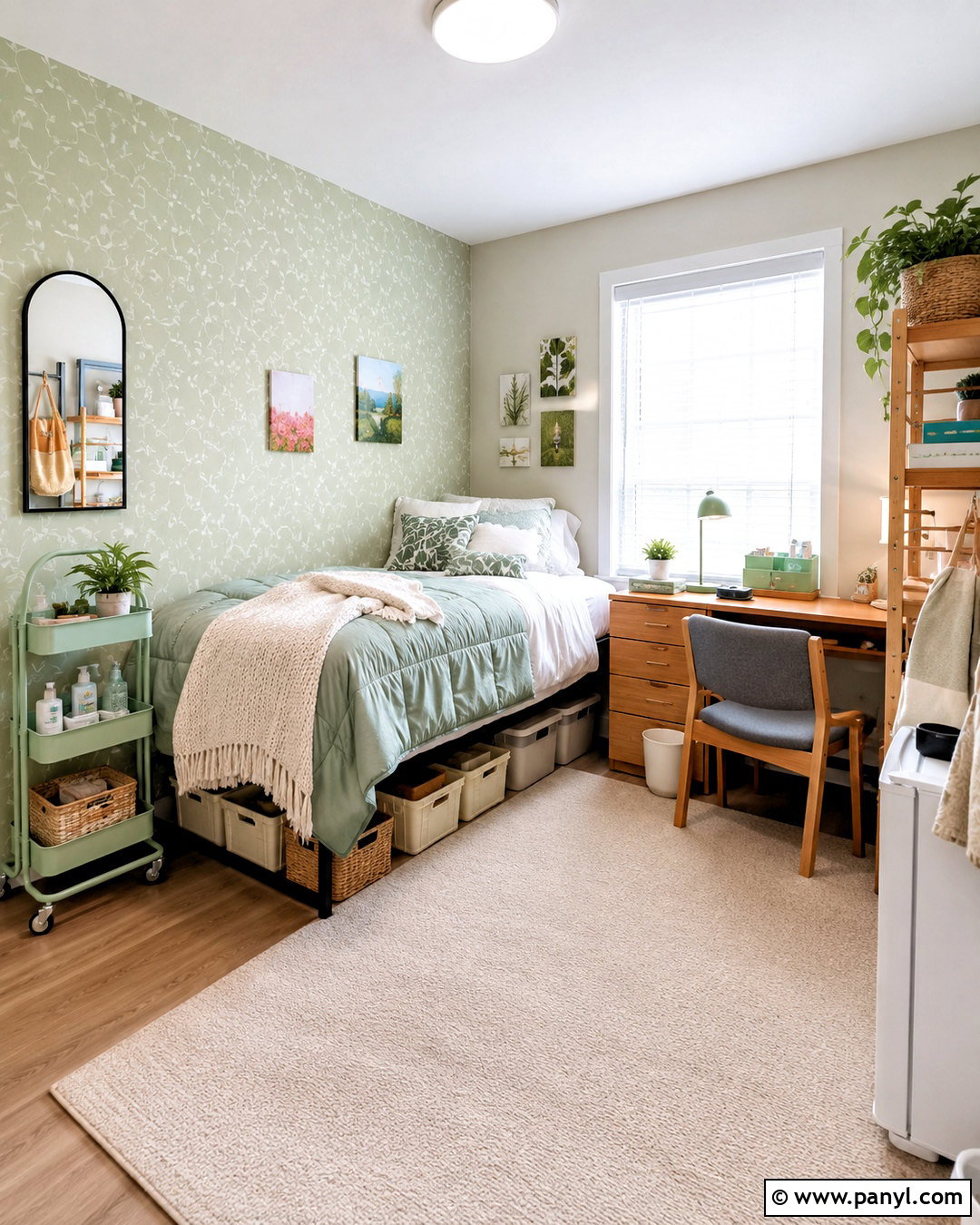 Pastel Green Dorm Room - 20 pastel green room aesthetic ideas