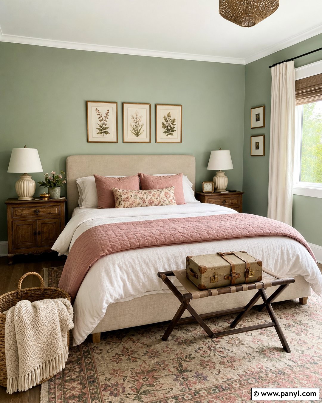 Pastel Green Guest Bedroom - 25 Pastel Green Wall Paint Ideas