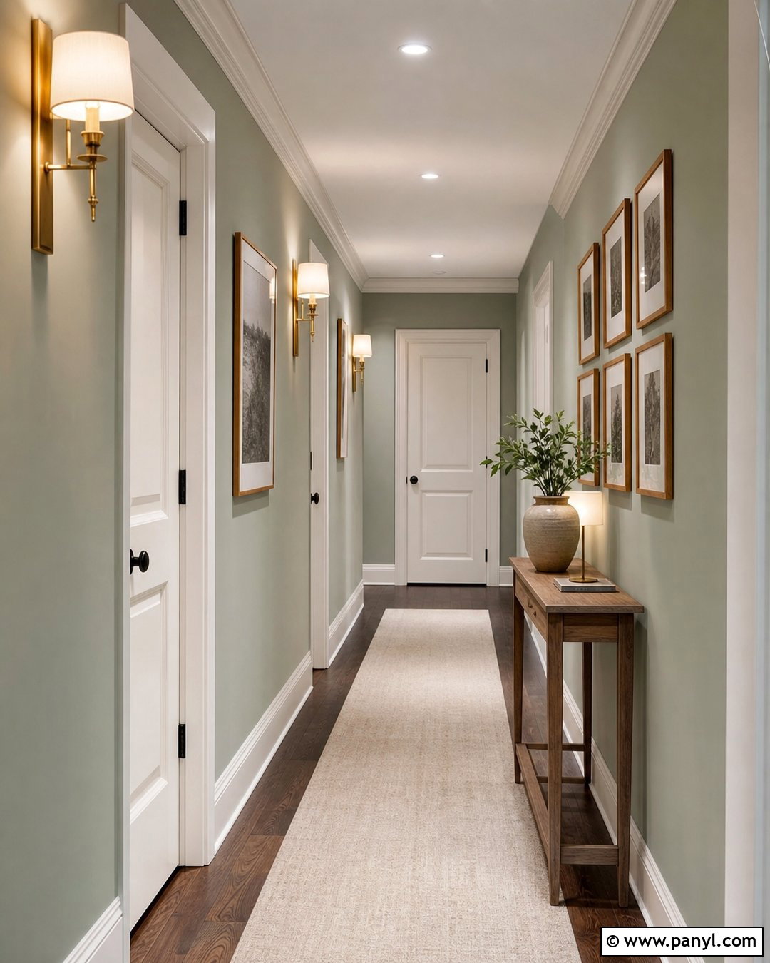 Pastel Green Hallway Walls - 35 pastel green wall ideas