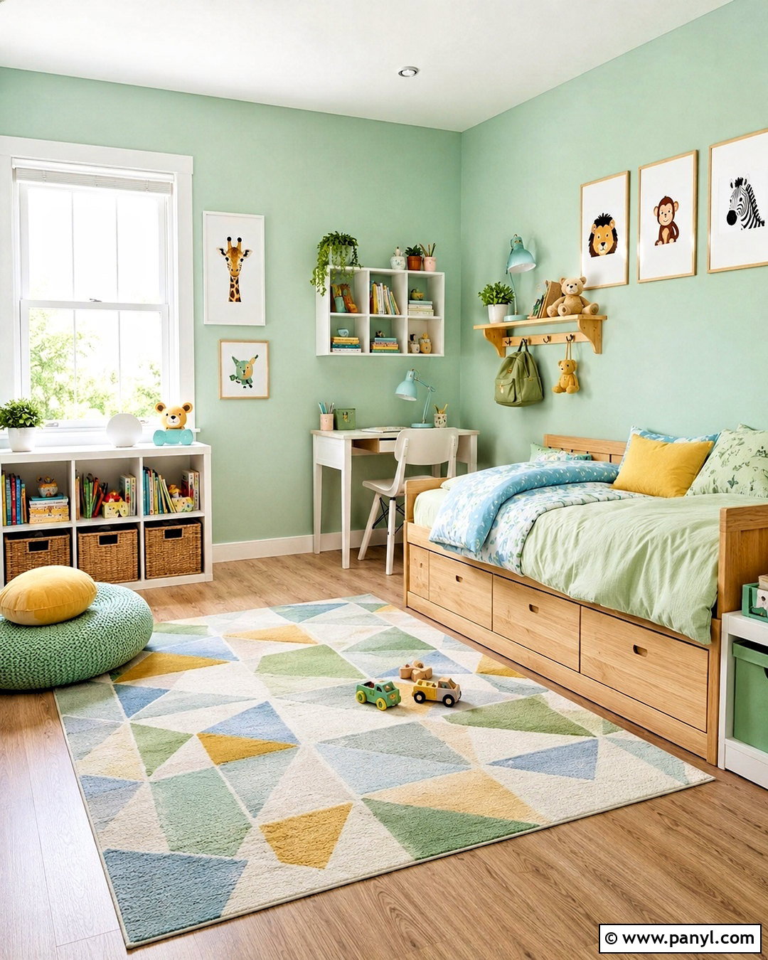 Pastel Green Kids Bedroom - 20 pastel green bedroom ideas
