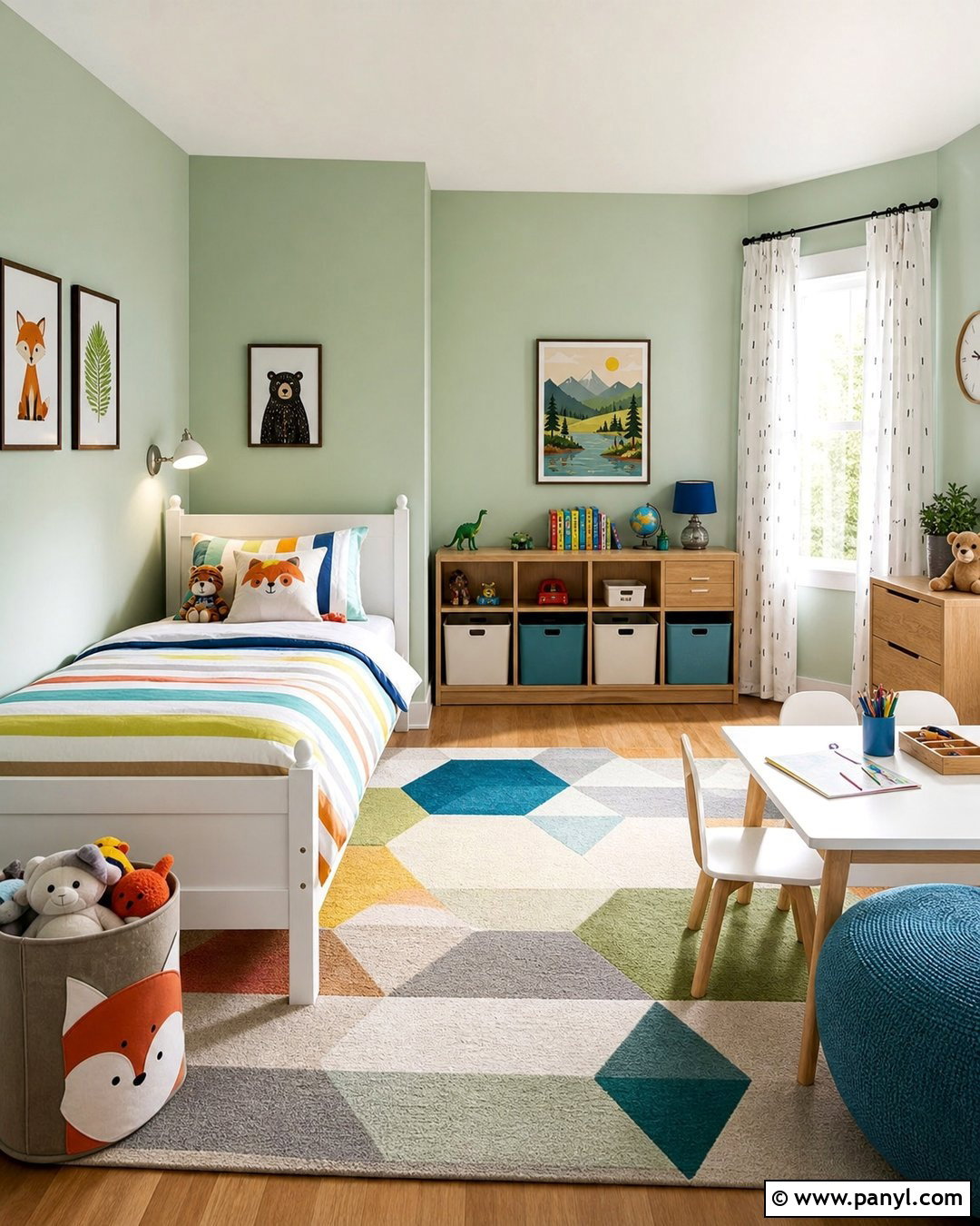 Pastel Green Kids Bedroom - 35 pastel green wall ideas