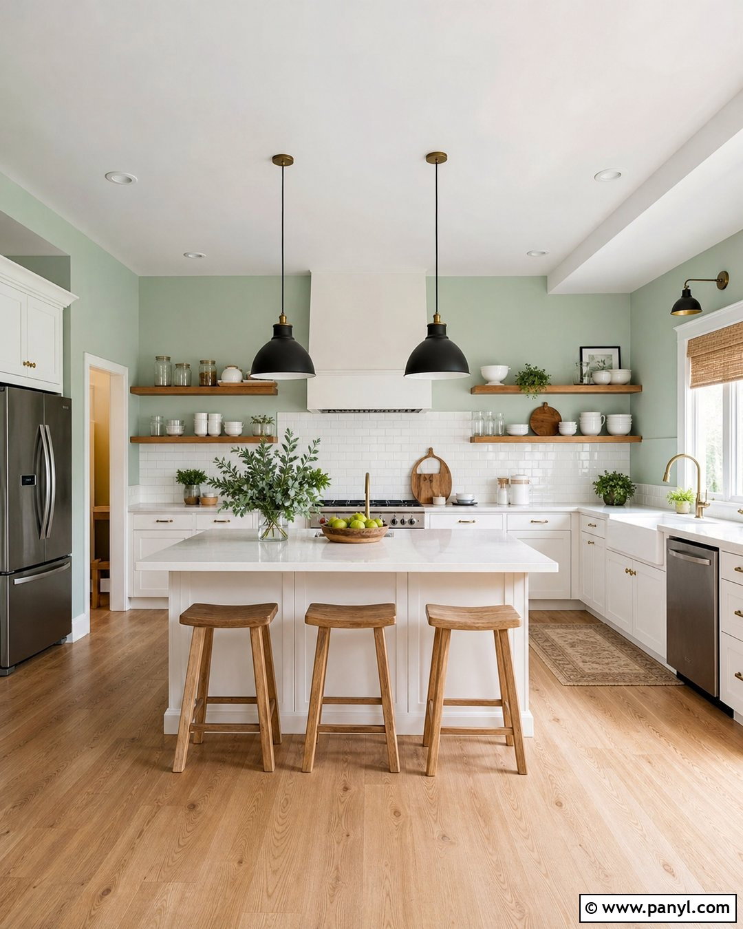 Pastel Green Kitchen Walls - 35 pastel green wall ideas