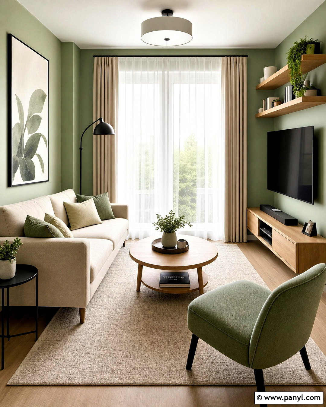 Pastel Green Living Room for Small Spaces - 20 pastel green living room ideas