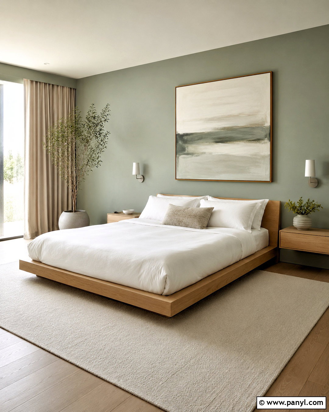 Pastel Green Minimalist Bedroom - 20 pastel green room aesthetic ideas