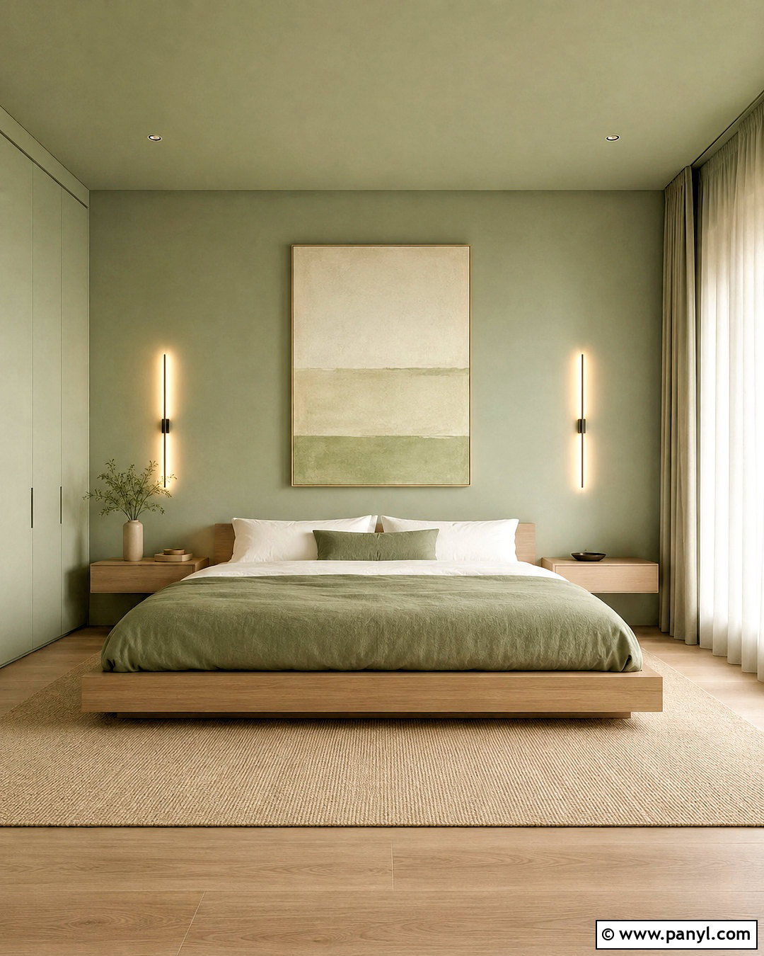 Pastel Green Minimalist Bedroom - 20 pastel green bedroom ideas
