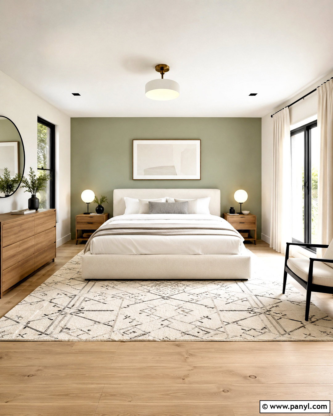 Pastel Green Modern Bedroom - 20 pastel green room aesthetic ideas