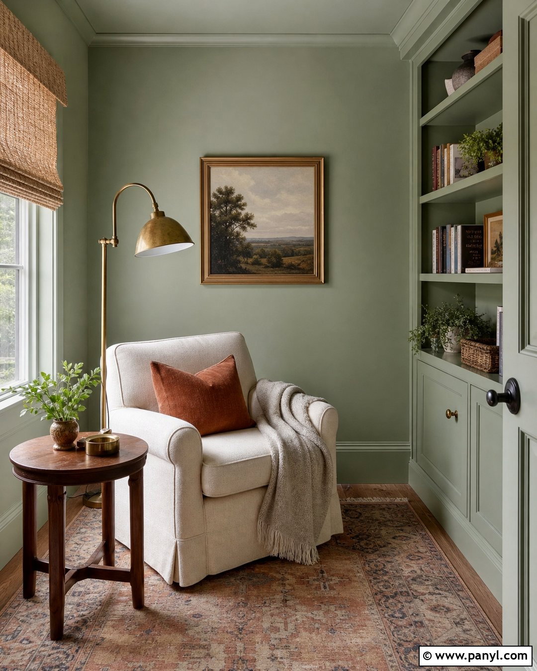Pastel Green Reading Nook - 25 Pastel Green Wall Paint Ideas