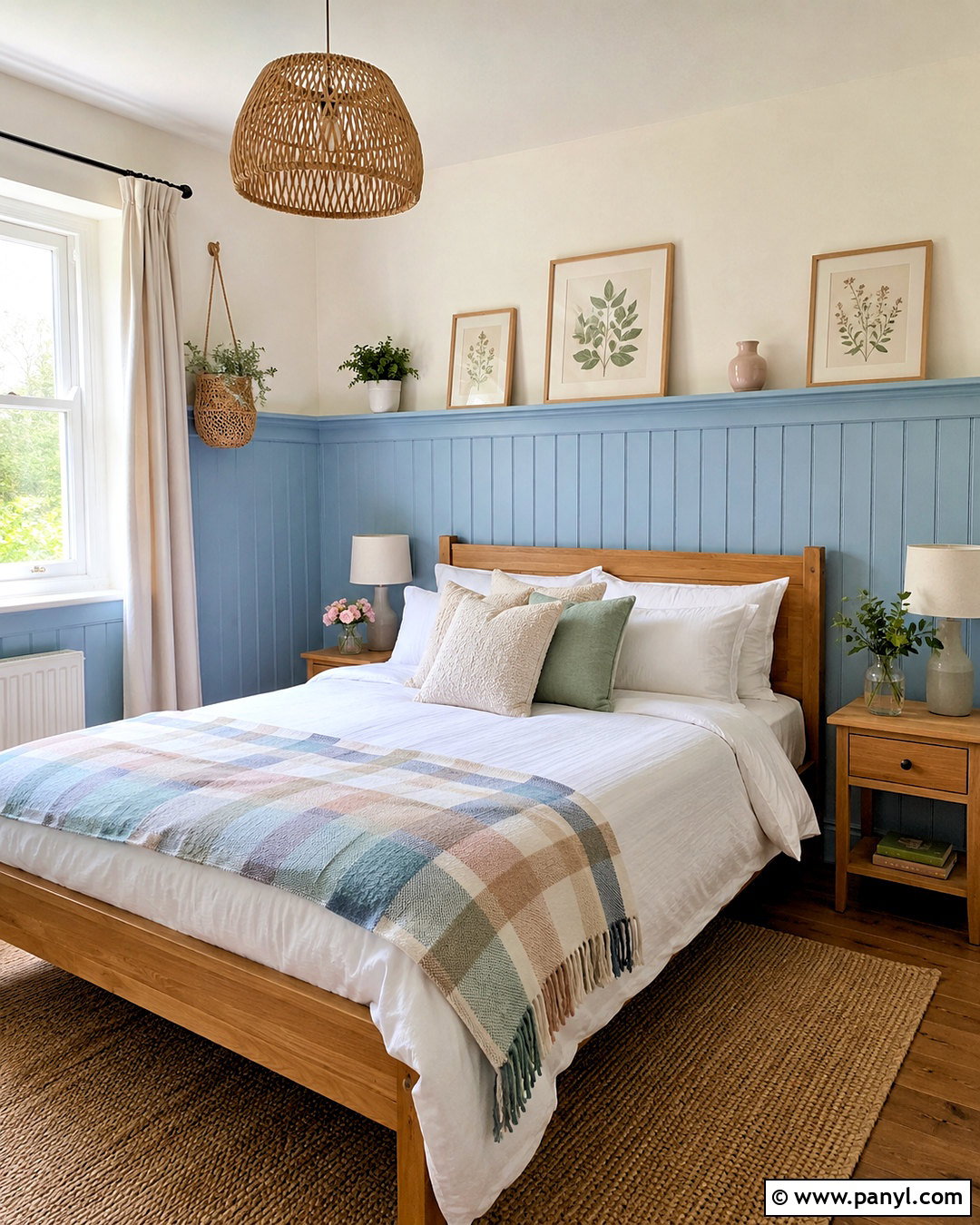 Pastel Half Wall Paneling - 20 pastel wall decor ideas