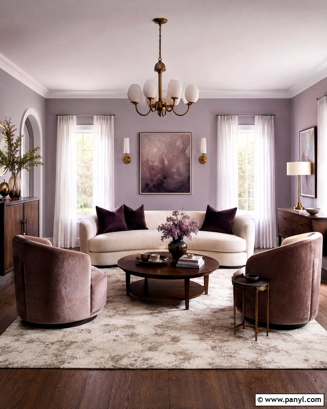 Pastel Lavender Living Room - 20 living room pastel colors
