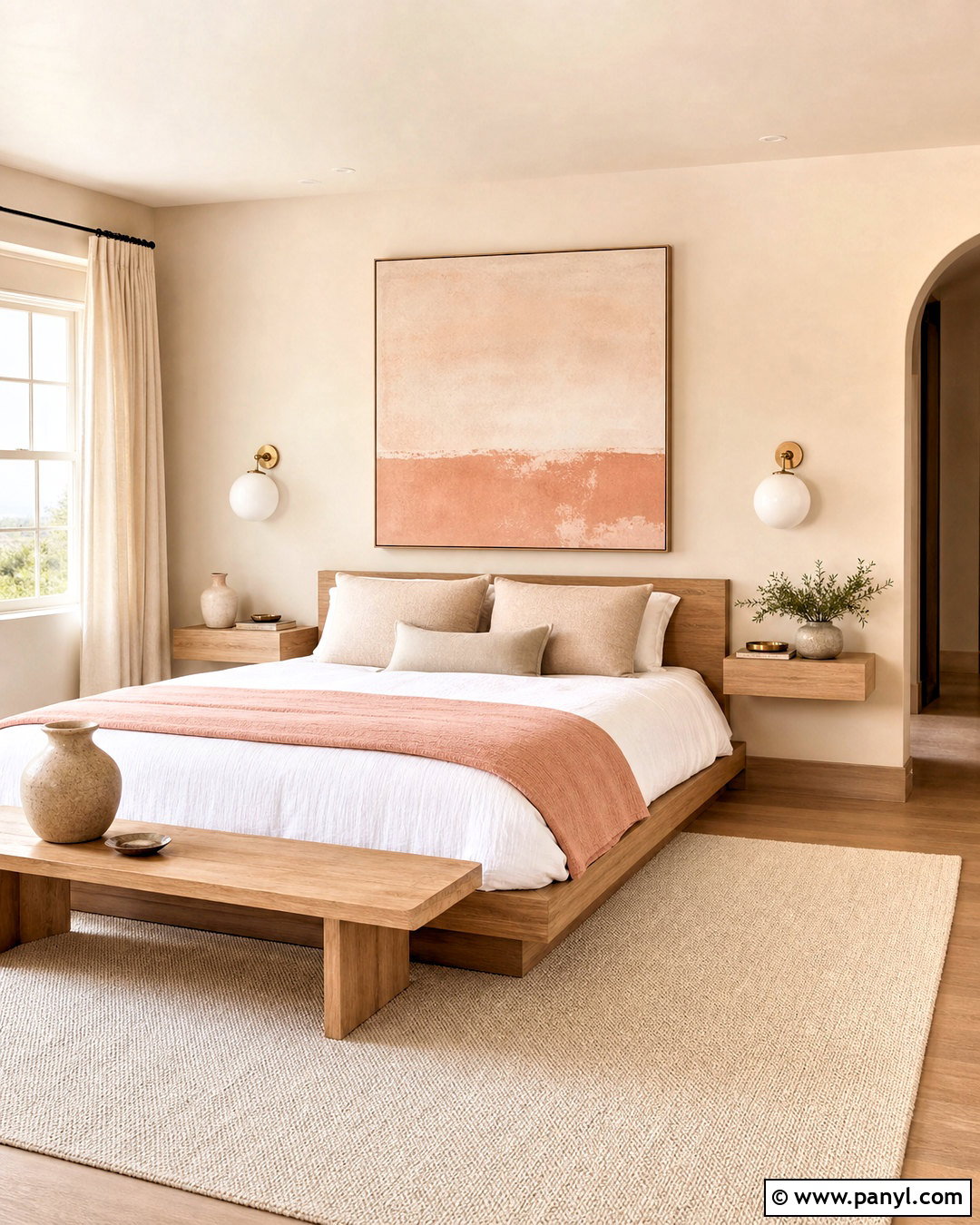 Pastel Minimalist Bedroom - 20 pastel color interior design ideas