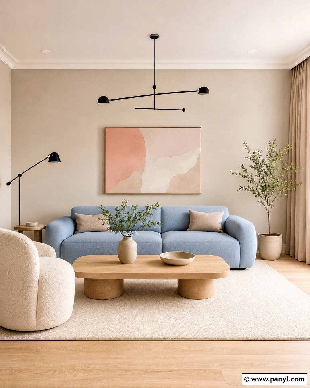 Pastel Minimalist Living Room - 20 pastel colors living room ideas