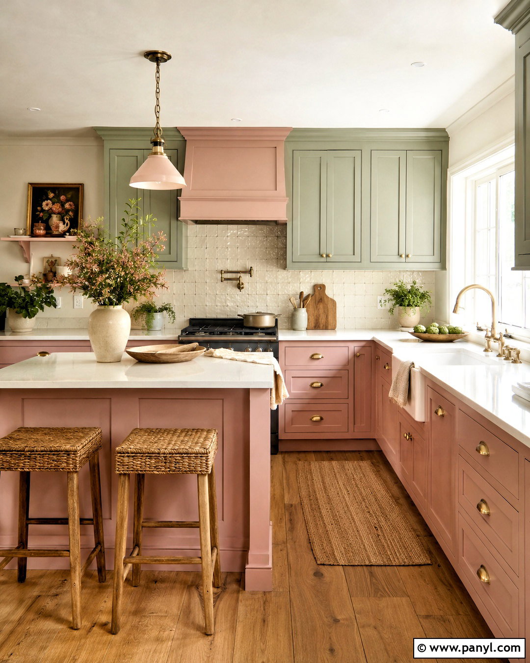 Pastel Pink And Green Kitchen - 20 pastel pink kitchen ideas