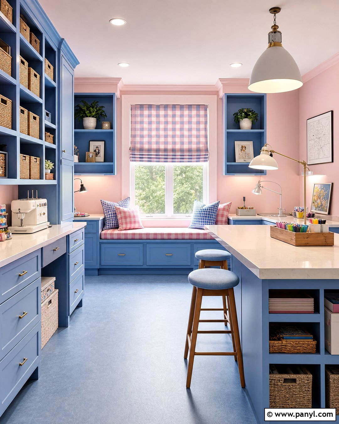 Pastel Pink And Periwinkle Blue Walls - 20 Pink And Blue Wall Colors