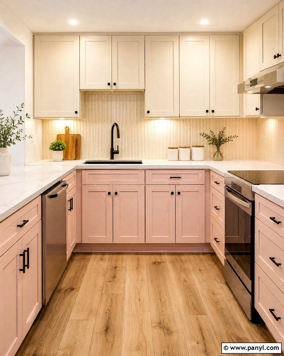 Pastel Pink Budget Kitchen - 20 pastel pink kitchen ideas