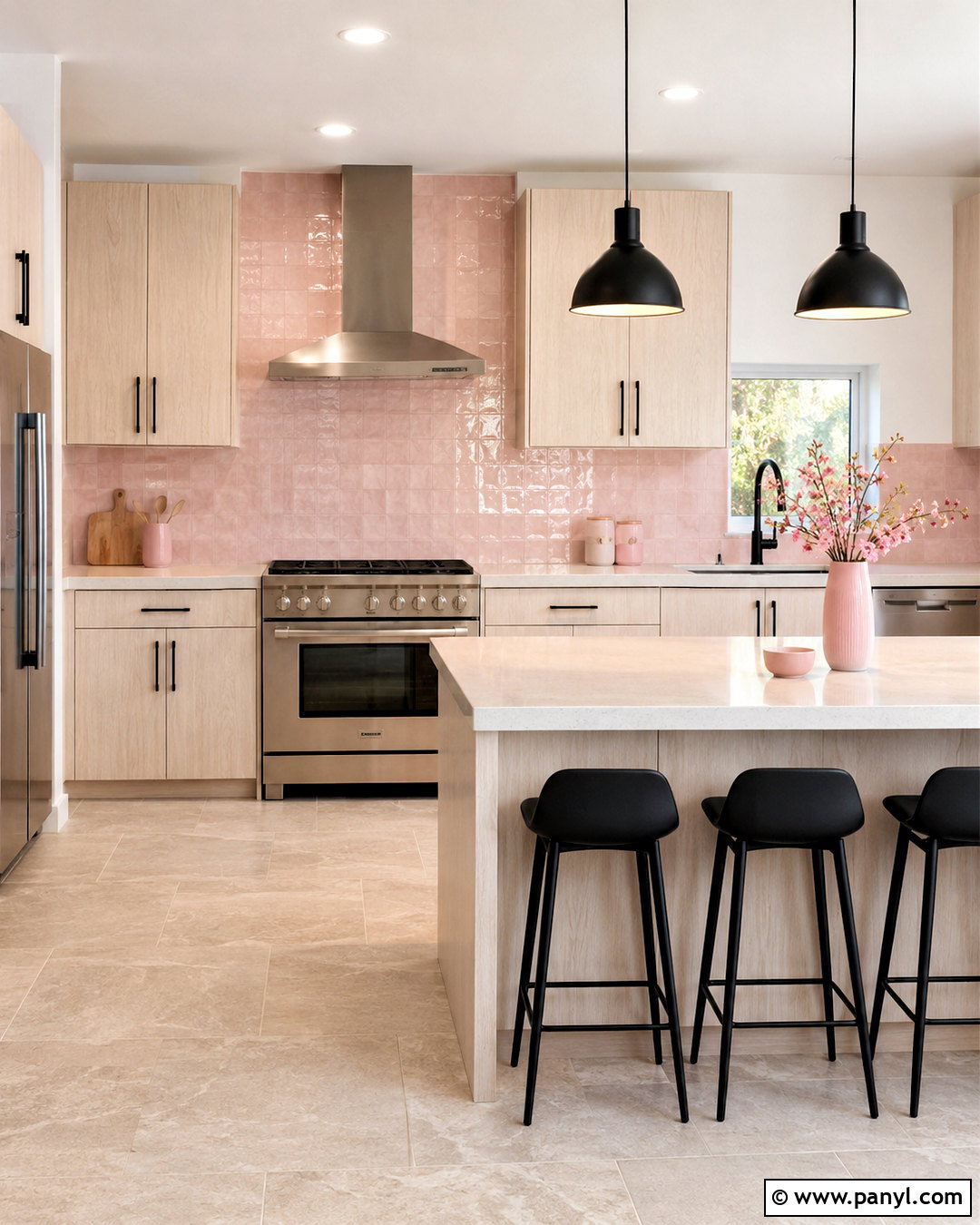 Pastel Pink Kitchen Backsplash - 20 pastel pink kitchen ideas