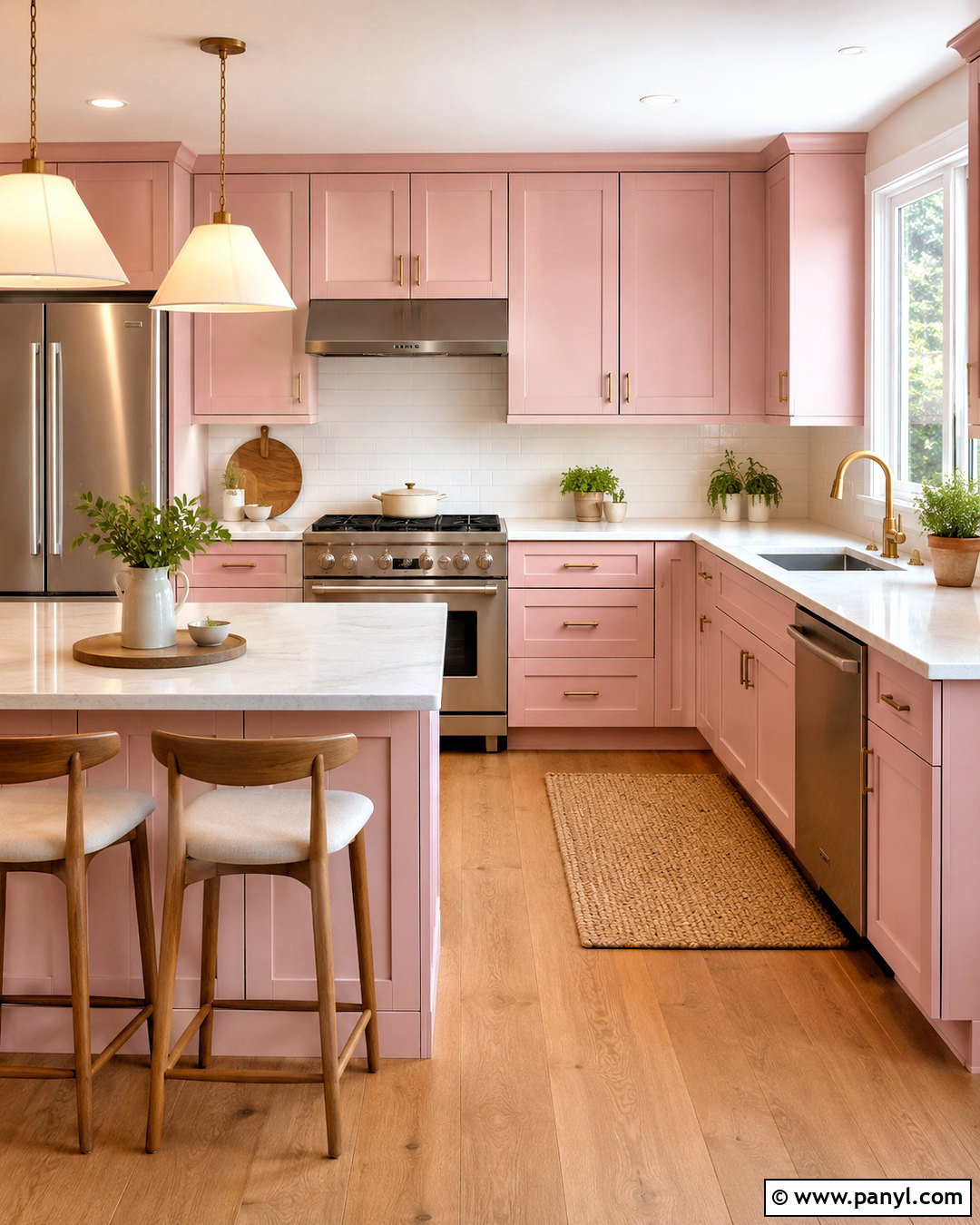 Pastel Pink Kitchen Cabinets - 20 pastel pink kitchen ideas