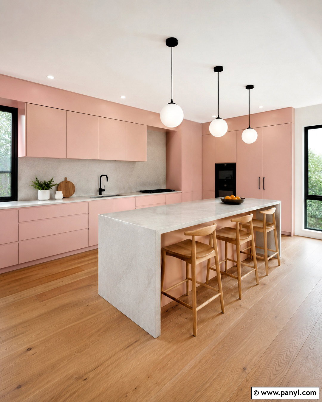 Pastel Pink Modern Kitchen - 20 pastel pink kitchen ideas