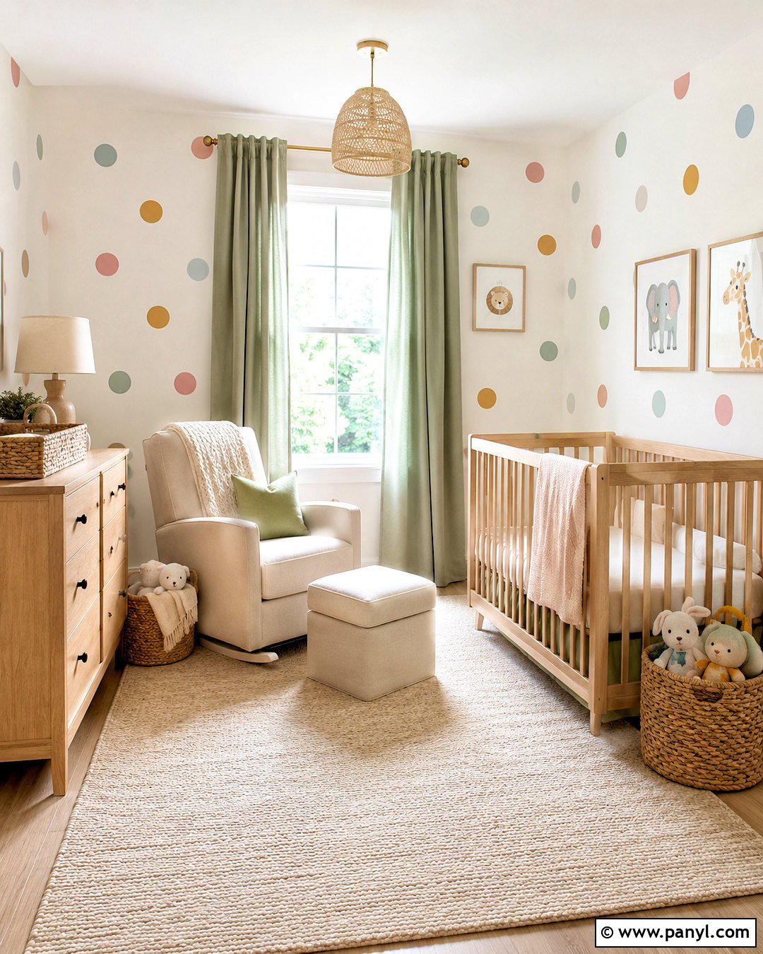 Pastel Polka Dot Nursery - 20 polka dot pattern design ideas