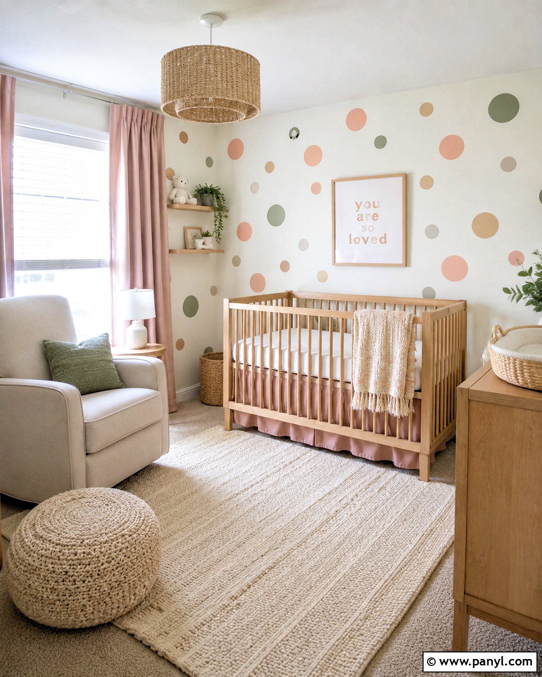 Pastel Polka Dot Nursery - 20 polka dot design ideas